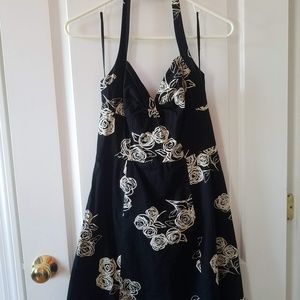 H&M Floral Halter Dress